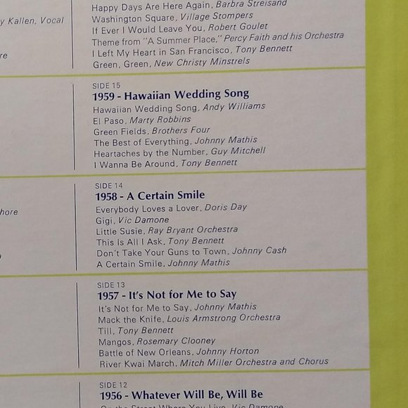 vintage 70s 9x LP 30 years box set collection🎈Host Pick 🎈 - Picture 7 of 10